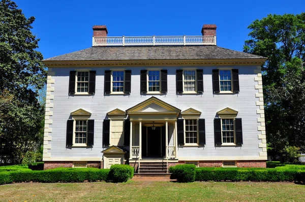 Nya Bern, NC: 1780 John Wright Stanly hus — Stockfoto