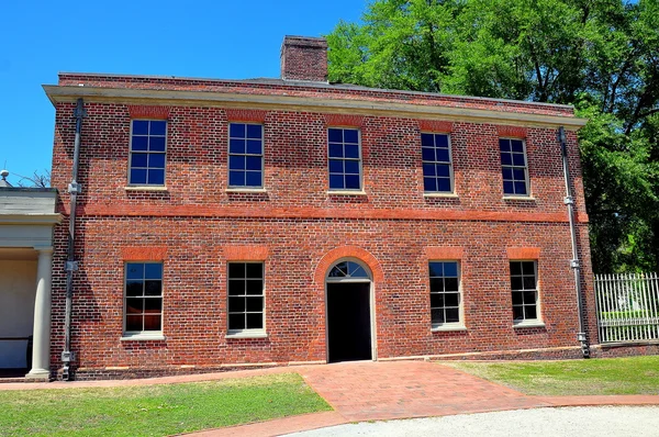 New Bern, Nc: 1770 Tryon Pałac stajnie — Zdjęcie stockowe