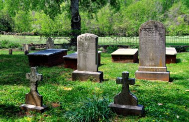Hillsborough, Nc: 1815 Ayr Mount çiftlik mezarlığı