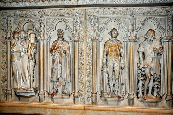 Nueva York: Retablo en la Catedral de San Juan el Divino — Foto de Stock