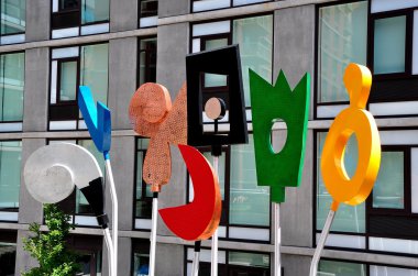 NYC: Yüksek hat Park çağdaş Heykel Sergisi