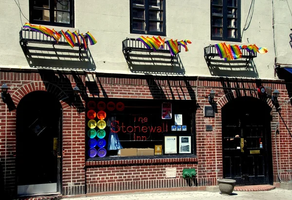 NYC: Stonewall Inn — Stock fotografie