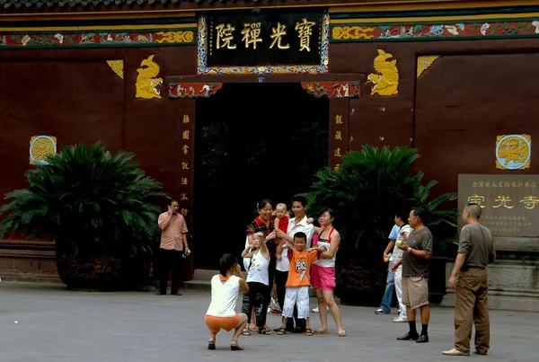 斑竹，中国： 宝光寺 — 图库照片