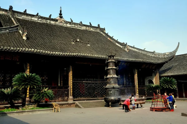 Xindu, Chine : Temple Bouddhiste Bao Guang — Photo