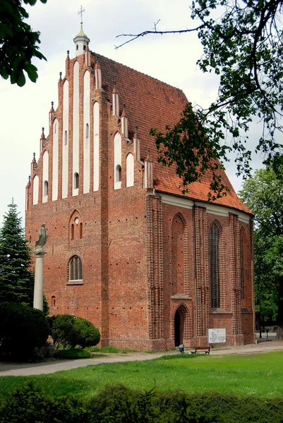 Poznaň, Polsko: kostel Panny Marie — Stock fotografie