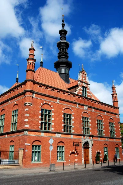 Gdansk, Poland: Renaissance Brick Building — Stock Photo, Image