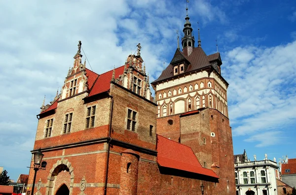 Gdansk, Polônia: Torre da prisão e prisão — Fotografia de Stock