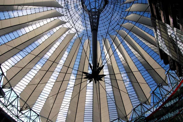 Berling, Germany: SONY Center Roof — Stock Photo, Image