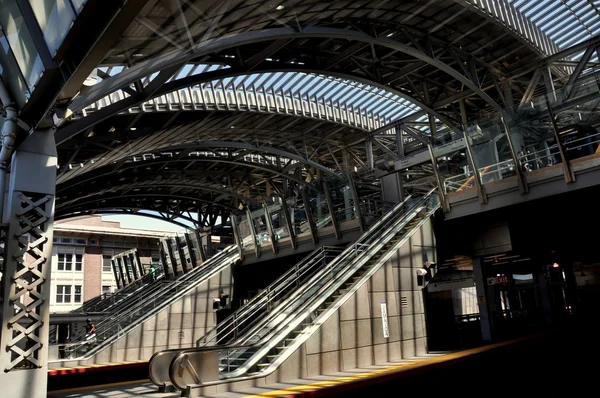 NYC: LIRR Train Terminal — Stock Photo, Image