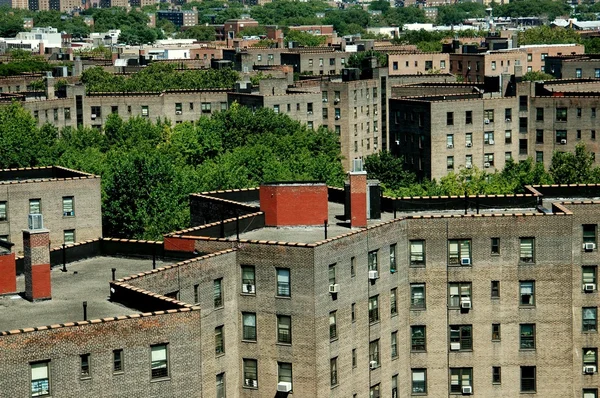 NYC: Progetto di edilizia pubblica nel Queens — Foto Stock