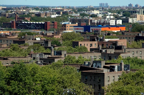 NYC: lange eiland stad vista — Stockfoto