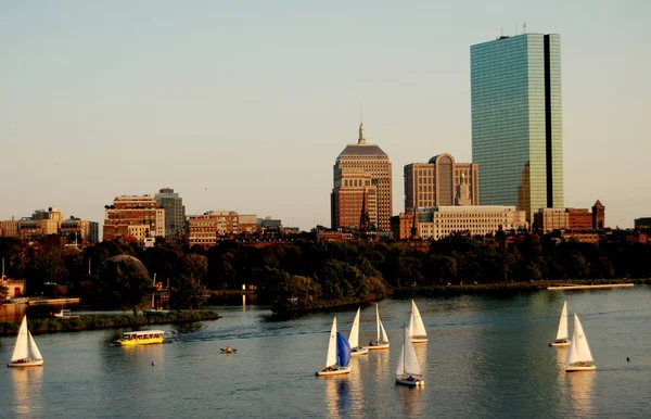 Boston, ma: salboats sul charles river —  Fotos de Stock