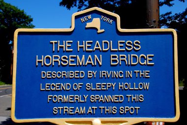 Sleepy hollow, ny: devlet Tarihi işareti
