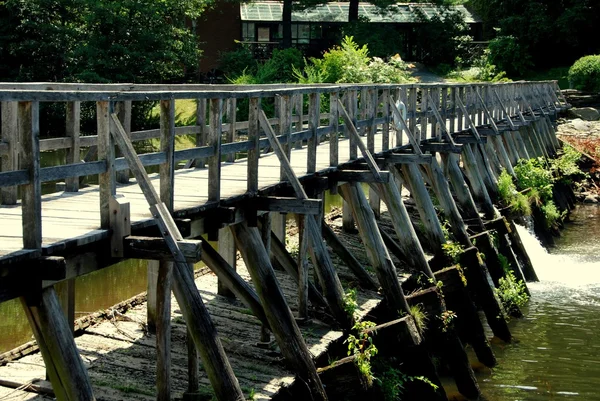 Jeździec bez głowy, ny: most staw — Zdjęcie stockowe