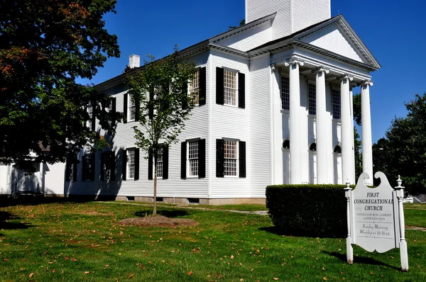 Litchfield, CT: 1829 Primera Iglesia Congregacional — Foto de Stock