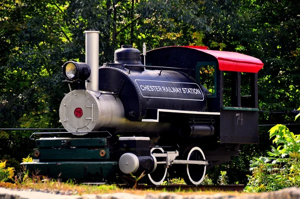 Chester, MA: Steam Engline en el Museo del Ferrocarril — Foto de Stock