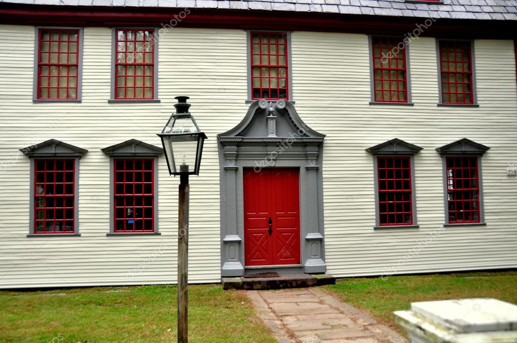 Deerfield Ma 1730 Dwight House Stock Editorial Photo