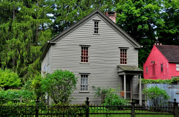 Stockbridge, MA: 1742 Mission House — Stock Photo, Image