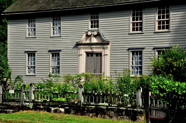 Stockbridge, MA: 1742 Mission House — Stock Photo, Image