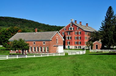 Hancock ma: 1830 Kardeşler'in evinde shaker Köyü