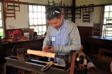 Hancock, ma: Torna shaker köyünde kullanarak ziyaretçi