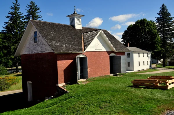 Hancock, ma: shaker dorpshuis 1894 ijs — Stockfoto