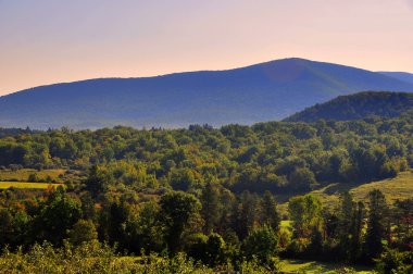 Williamstown, MA: Farmlands in the Berkshire Hills clipart