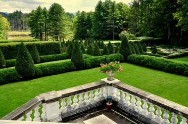 Lenox, MA: Gardens at The Mount clipart