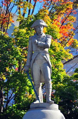 Manchester Köyü, Vt: Bağımsızlık Savaşı asker heykeli