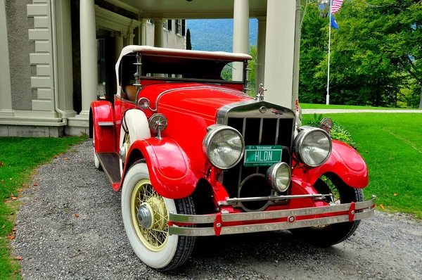 Vila de Manchester, Vt: Franklin Roadster carro — Fotografia de Stock