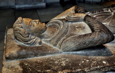 NYC: Effigy kabirde Gotik Şapeli'nde Cloisters