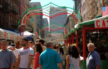 NYC: San Gennaro Festivali küçük İtalya