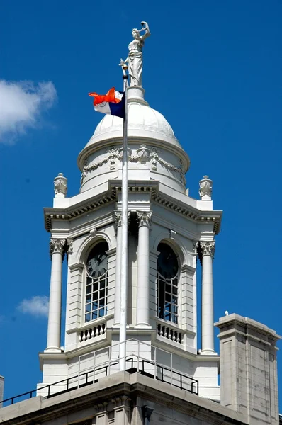 NYC: Koepel bovenop 1811 New York City Hall — Stockfoto