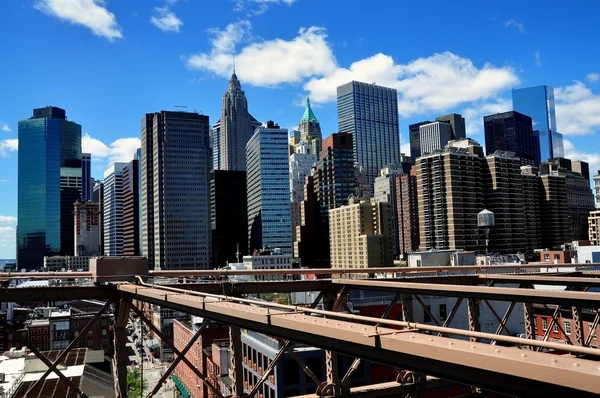 Ciudad de Nueva York: Lower Manhattan Skyline —  Fotos de Stock