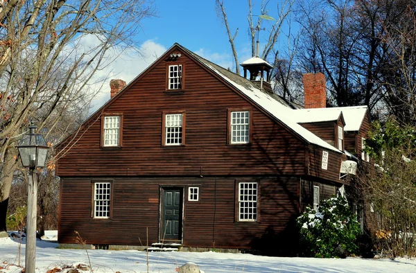 Sudbury, massachusetts: Schmiedewerkstatt am Wegesrand — Stockfoto