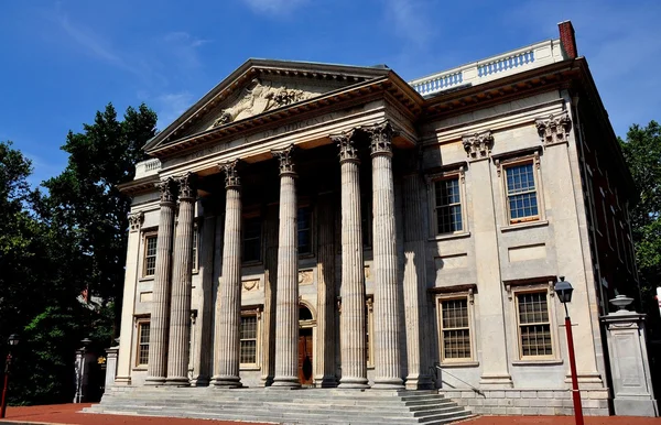 Philadelphia, Pa: Primer Banco de los Estados Unidos — Foto de Stock