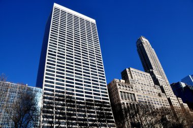 New York Şehir: Batı sokak kurumsal kuleleri