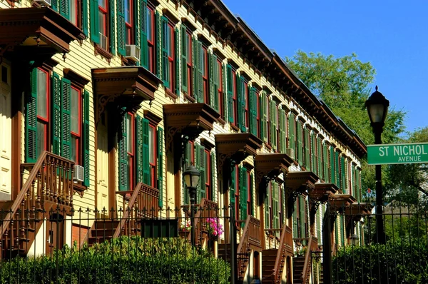 NYC:  1882 Sylvan Terrace Homes — Stock Photo, Image