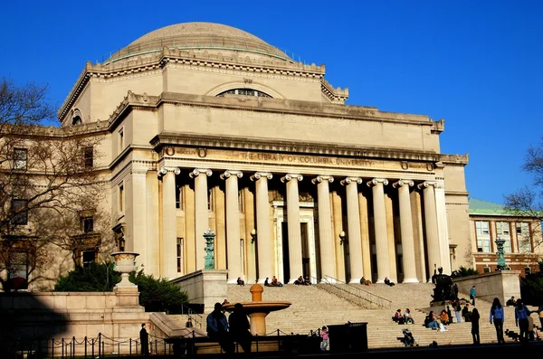 NYC: The Library at Columbia University — Stock Photo, Image