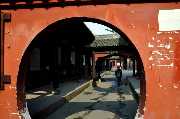 Chengdu, China: Templo de Wenshu — Fotografia de Stock