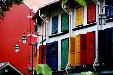 Singapur: Amoy Street evler mahallesinde