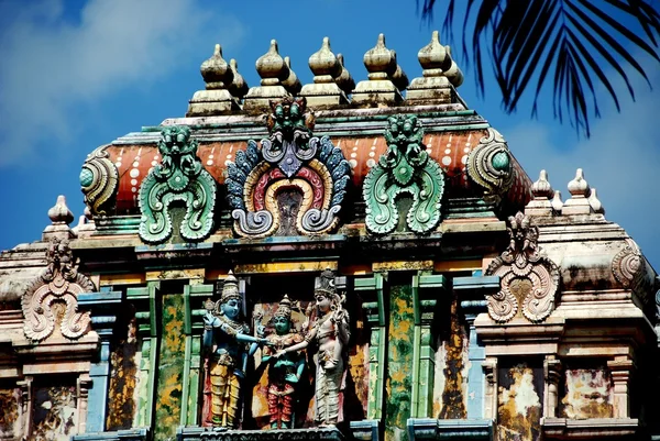 Singapur: Hindu tapınağı — Stok fotoğraf