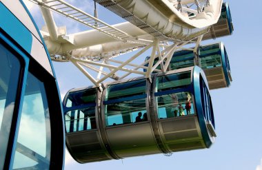 Singapur: Singapore Flyer dönme dolap