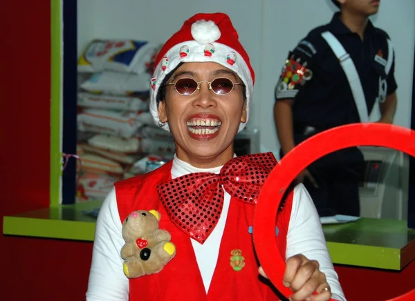 Singapur: Street Entertainer en Orchard Road — Foto de Stock