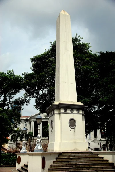 Сингапур: Памятник Далхаузи — стоковое фото