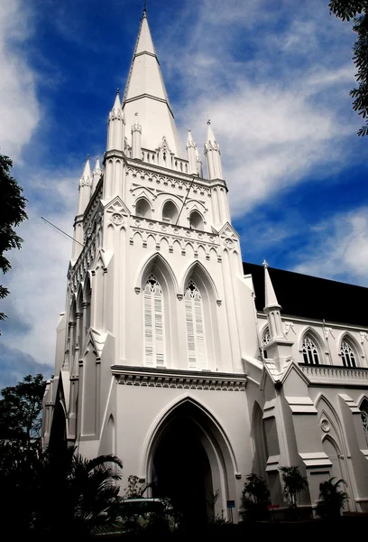 新加坡: 圣安德烈大教堂 — 图库照片