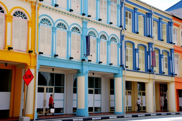 Singapore: Chinatown byggnader — Stockfoto