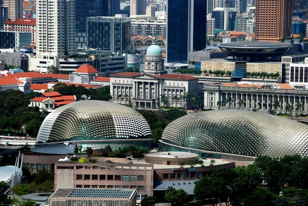 Singapore: Colonial District View — Stock Photo, Image