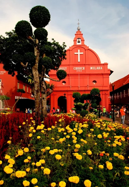Melaka, malaysia:! 753 christuskirche — Stockfoto