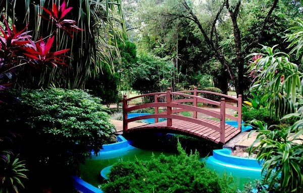 Melaka, Malásia: Jardins Proibidos no Palácio do Sultanato — Fotografia de Stock